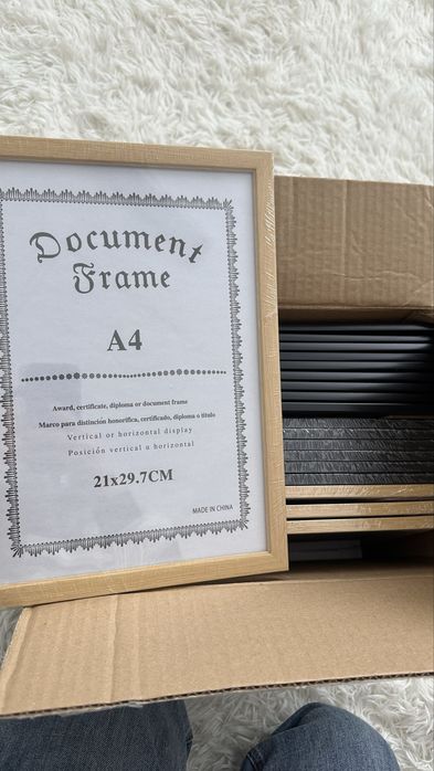 Рамки а4 новые