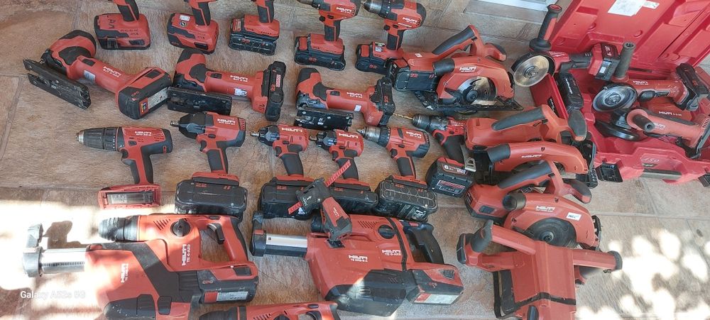 Scule Hilti și Milwaukee