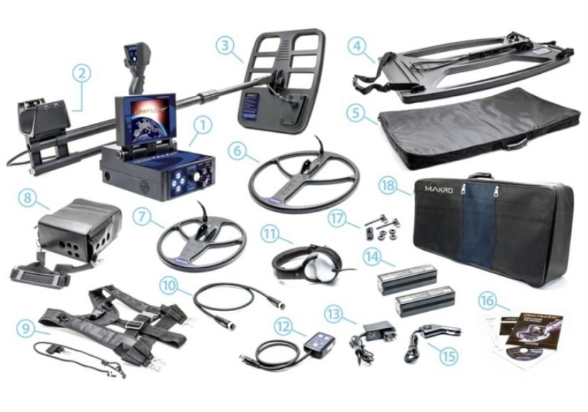 Металлоискатель Nokta Makro DeepHunter 3D Pro