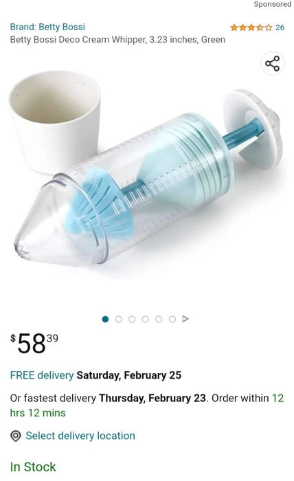 Разбивач за сметана Betty Bossi