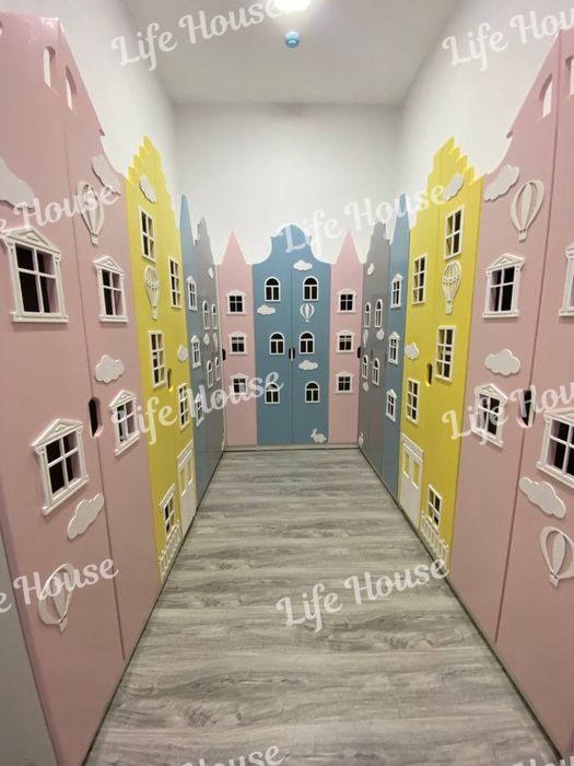 Premium Шкафчики для детского сада Мебель bogchaga shkof