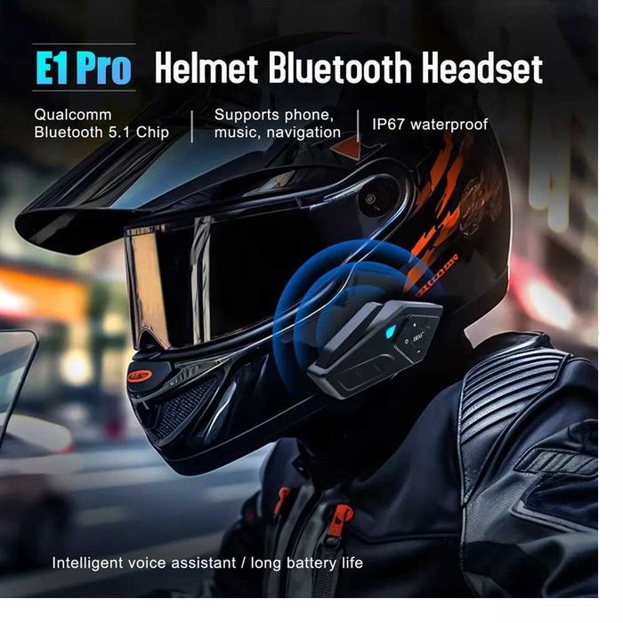 Ejeas E1PRO интерком за мото каска водоустойчив