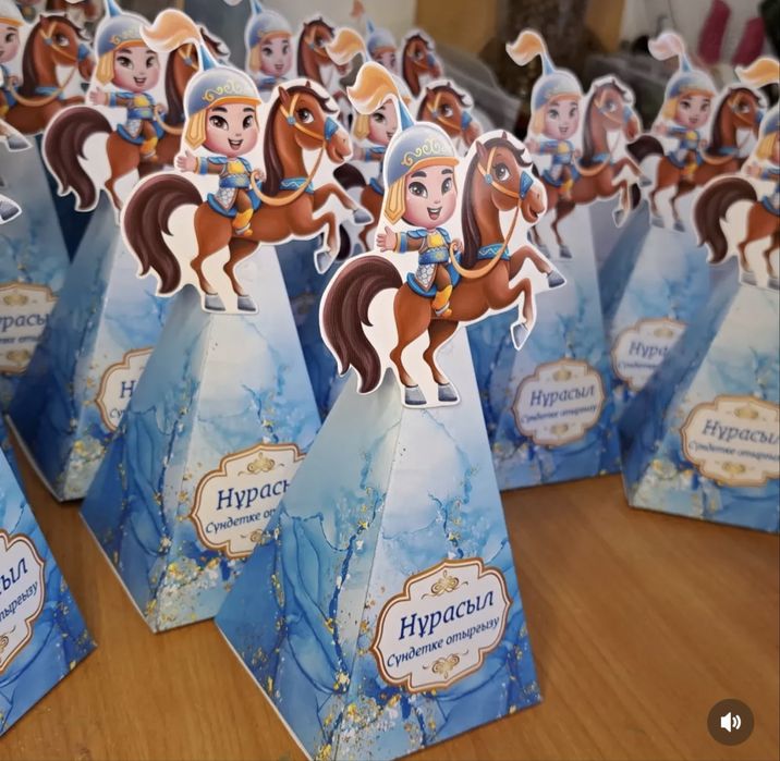 Кағаз Бонбоньеркалар 100 тг