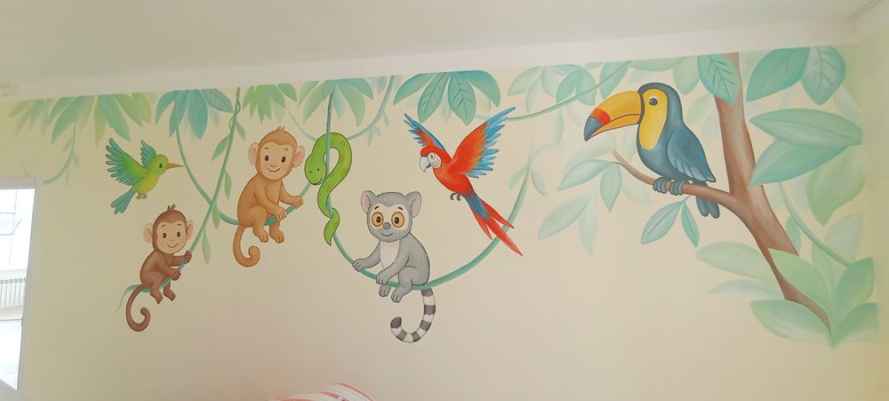 Художественное оформление стен