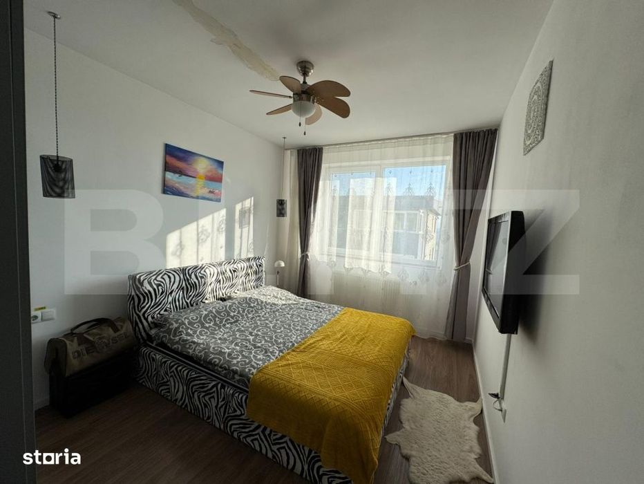 Apartament cochet, 3 camere, balcon, zona Aqua Park