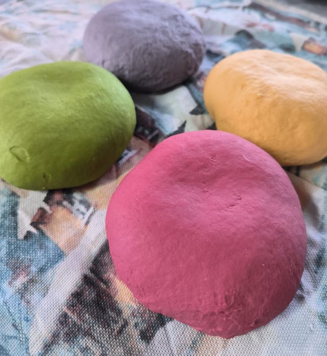 Пельмешки цветные