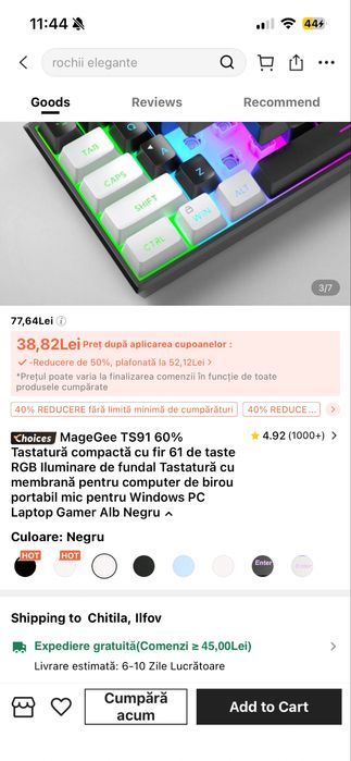 Tastatură mecanică