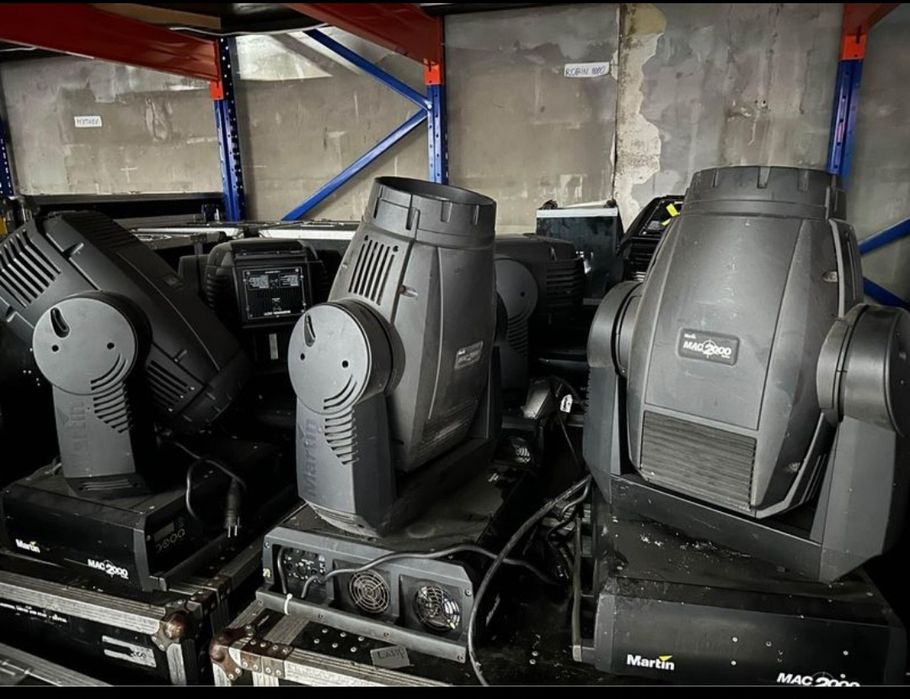 Martin mac 2000 Profile и Wash moving head