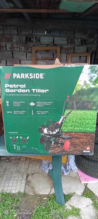 Бензинов градински култиватор Parkside