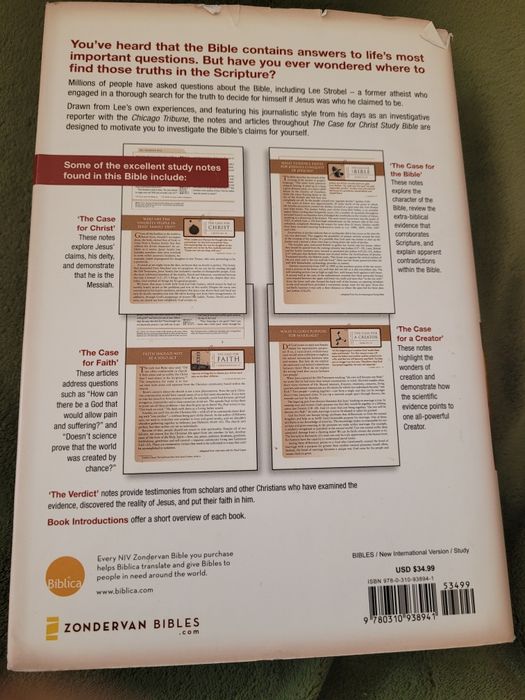 The case for christ study bible