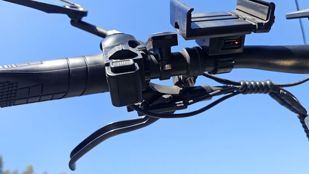 Bicicleta electrica 50km/h 2000w dual-motor fat bike ebike