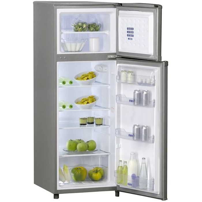 Vând frigider Whirlpool de culoare argintiu