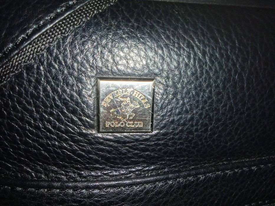 Кожаная сумка-чемодан