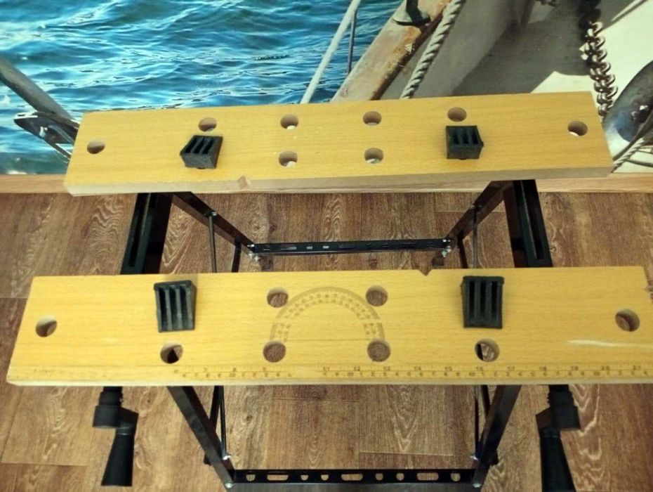 Раскладной столярный верстак