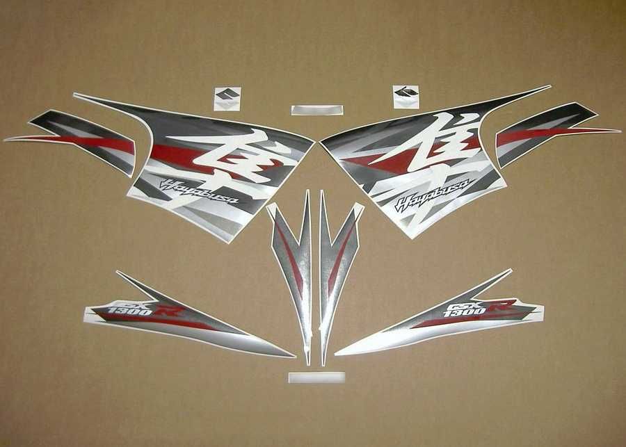 Стикери Сузуки 1340 Hayabusa 2012-2014г лепенки Suzuki Хаябуса графики