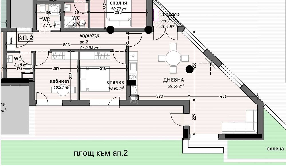 Продава се Тристаен апартамент в Стара Загора, Кольо Ганчев - 119 кв.м за 1000 €/кв.м - Снимка #8