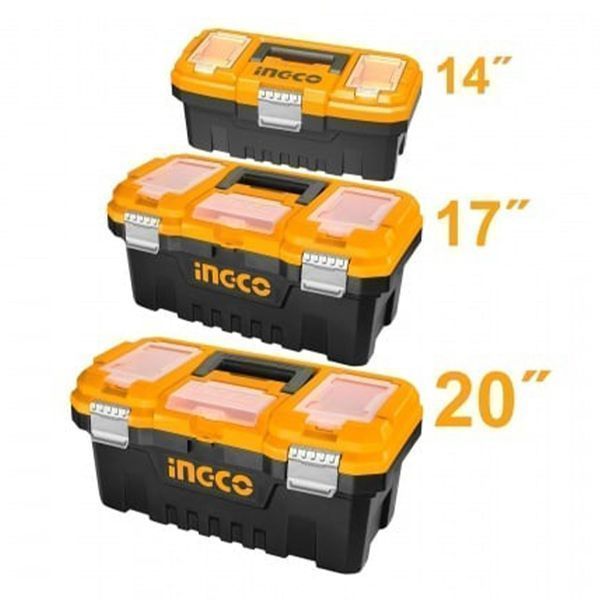 Комплект 3 кутии за съхранение на инструменти ingco