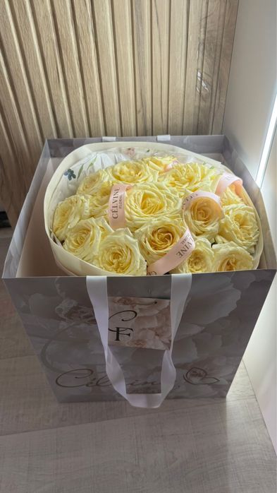 Букет свежих роз, 15 шт