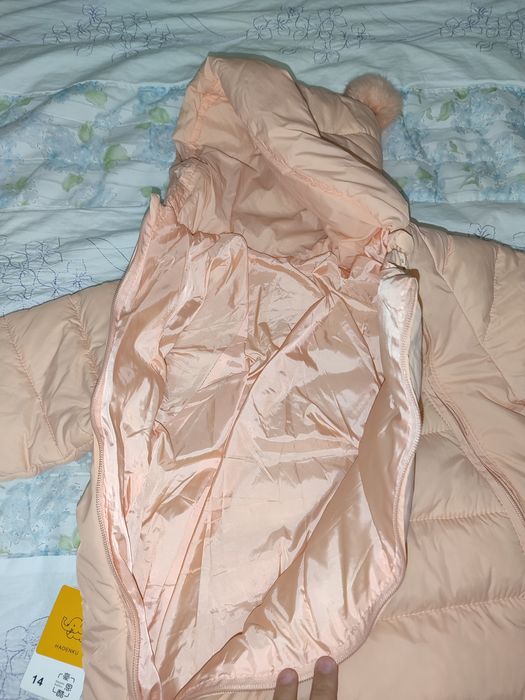 Зимний комбинезон для девочек на 2-3 года с биркой