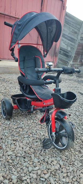 Детский велосипед с родительской ручкой