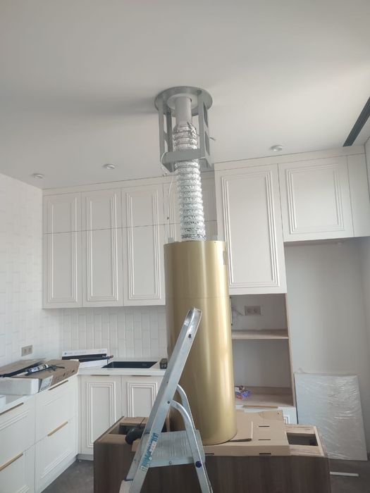 Установка вытяжки