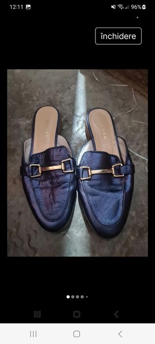 Papucii piele Musette