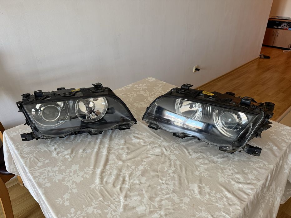 Оригинални ксенонови фарове с лупа за BMW E46 седан/комби (1997-2001)