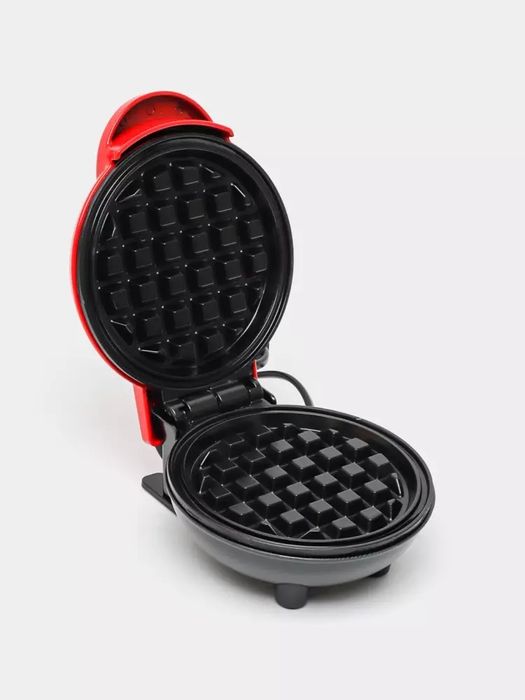 Mini vafli pishirgich, yopishmaydigan qoplamasi bilan