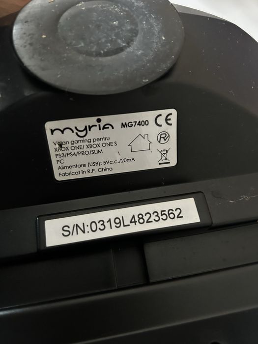 Volan Gaming Myria MG7400 + Pedale - Stare impecabila