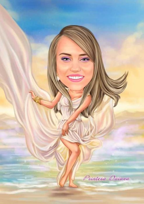 Карикатура за подарък , Забавна анимация - Шарж, 1 Ден