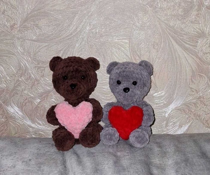 Вязаные игрушки ручной работы