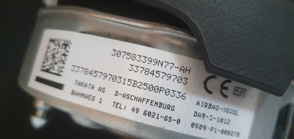 Airbag volan rotund pachet M BMW seria 5 6 7 F10 F11 F01 F06 F12 F16