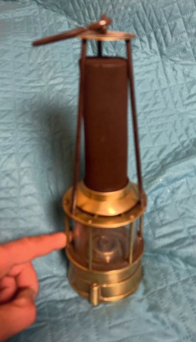 Lampa de mina antica