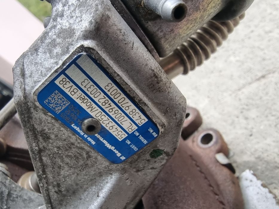 Turbina opel astra k 1.6 cdti