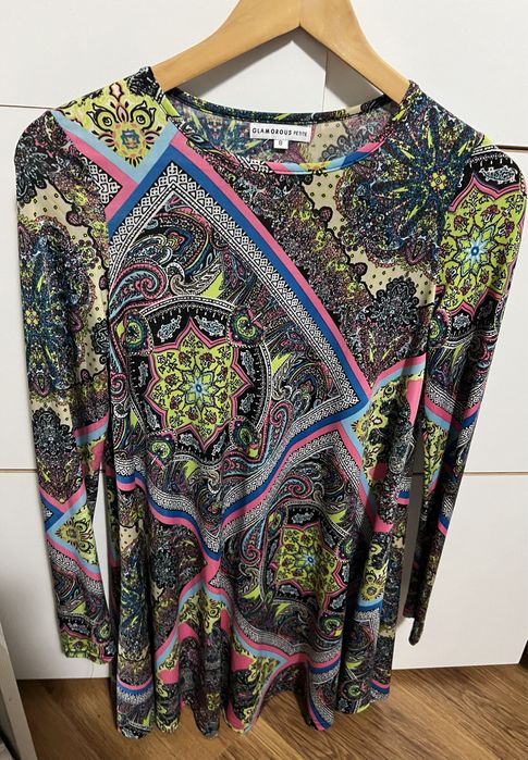 Rochie multicolora Glanorous marimea S