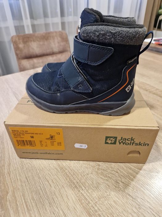 Ботуши JACK WOLFSKIN водоустойчиви,  размер 32