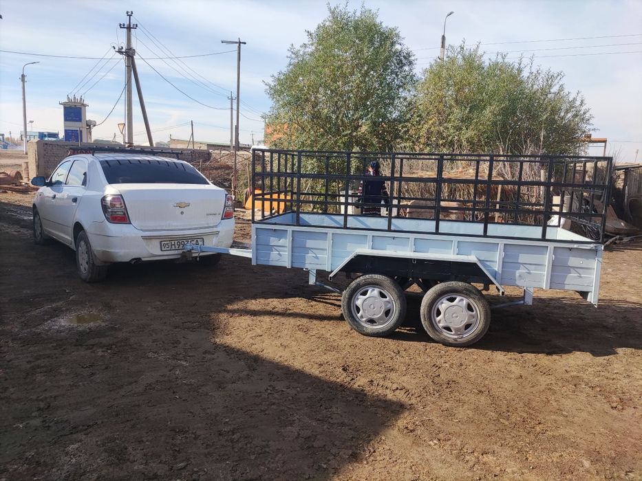 Прицеп сатылады 3метр узынлыгы ени 1.35