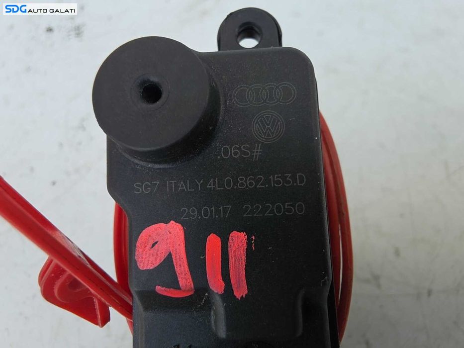 Motoras Actuator Clapeta Usita Rezervor Audi Q7 4L 2007 - 2015 Cod 4L0862153D [N8341]