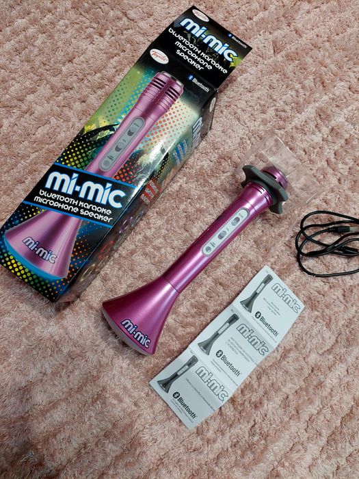 My mic микрофон розов