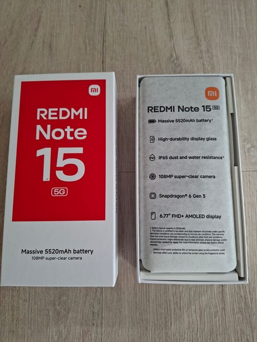 Vând Redmi Note 15 5G