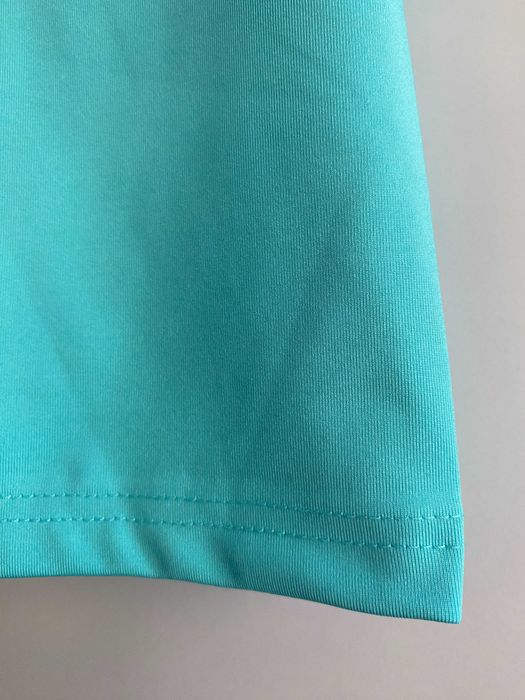 Colanti scurti turcoaz, S/36, nou