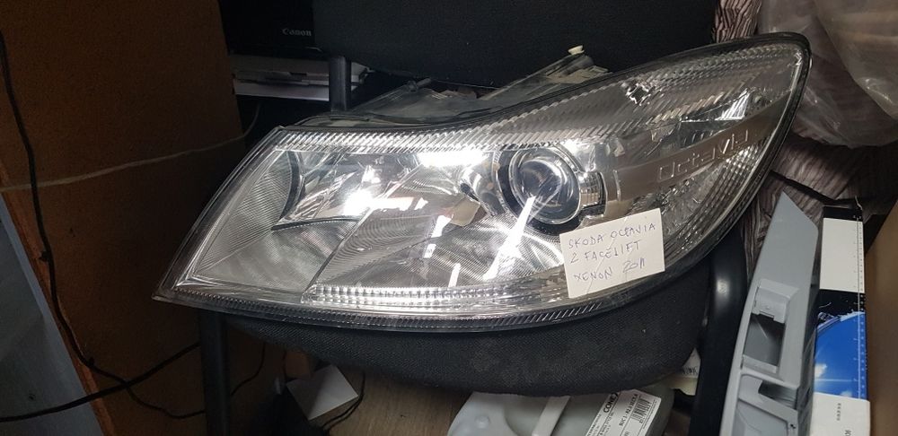 Far xenon adaptiv skoda octavia 2 facelift
