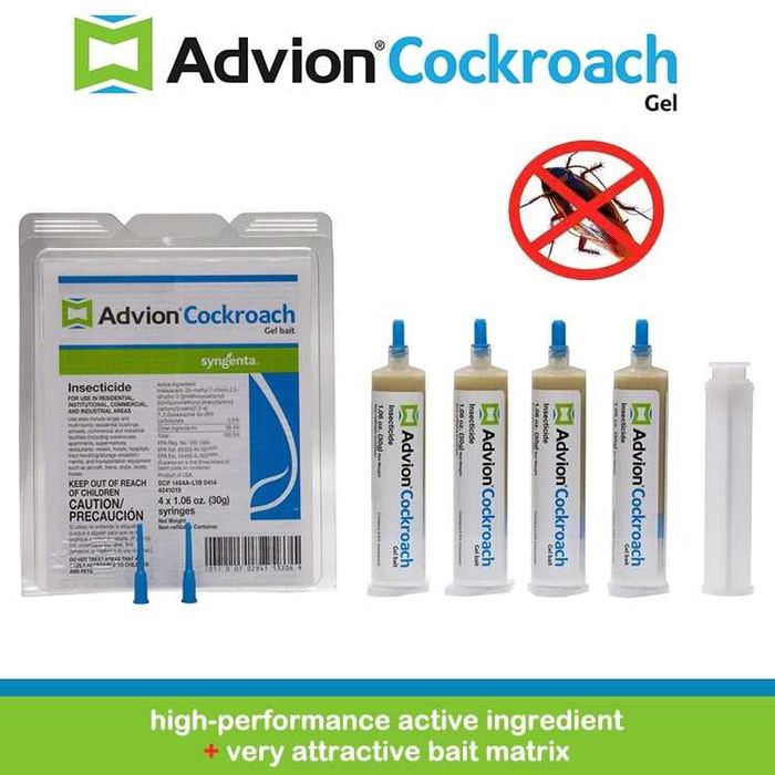 Advion cockroach гель шприц против таракан Американские оригинал