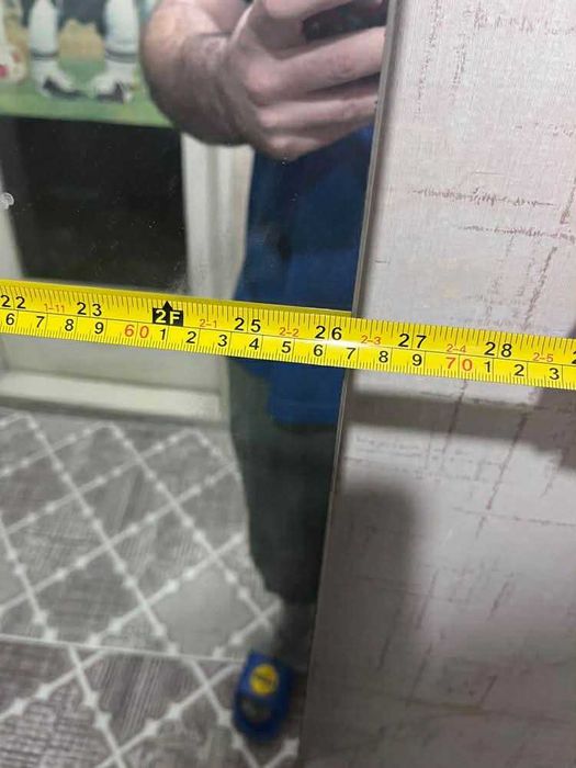 Голямо Огледало 2м на 67 шир за Антре