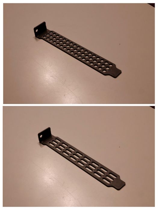 Set 5x Capace / Slot Cover PCI-e cu Ventilație Carcasă PC
