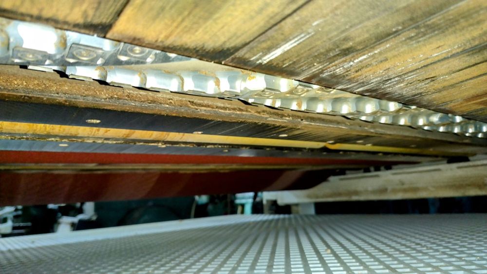 Тривалов шлайф на 1100мм. Първи вал чист щрайхмус, вал с пластини.