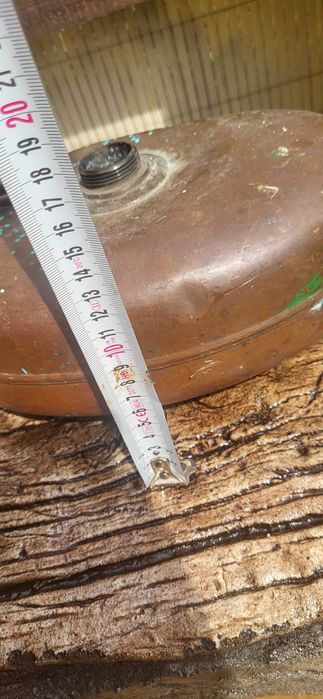 Меден стар котел от време уно...