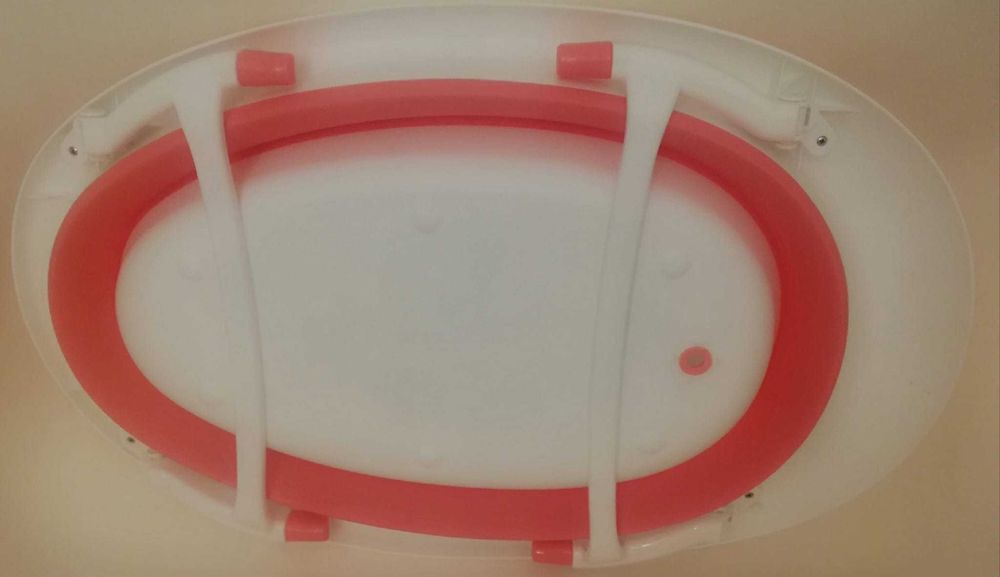 Cadita pliabila, cu reductor detasabil, Roz, U-grow