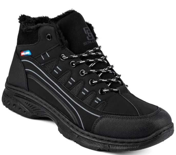 Ghete iarnă bărbați, calde și antiderapante, mărimea 43-44