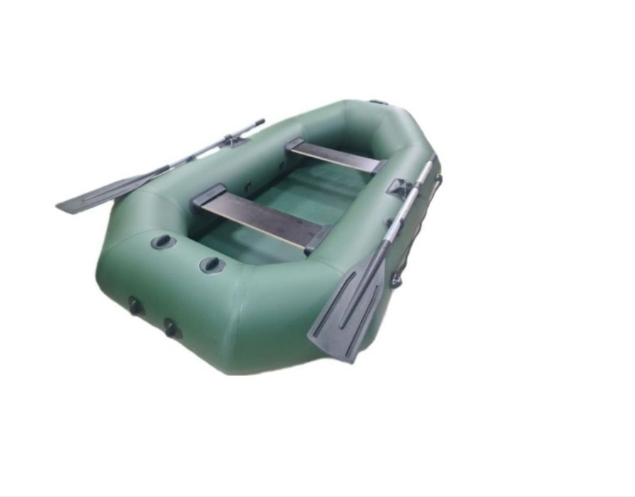 Надувная лодка Helios 25ТР зеленый